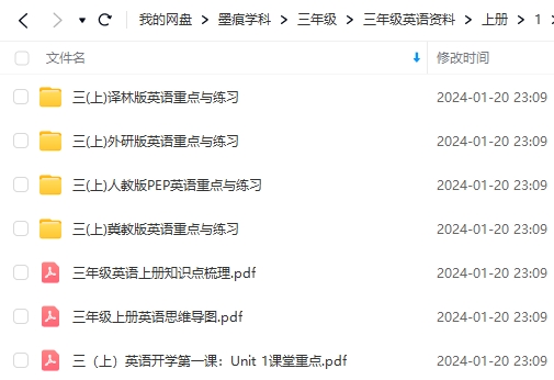 图片[6]-三年级英语资料