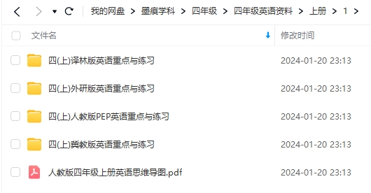 图片[6]-四年级英语资料