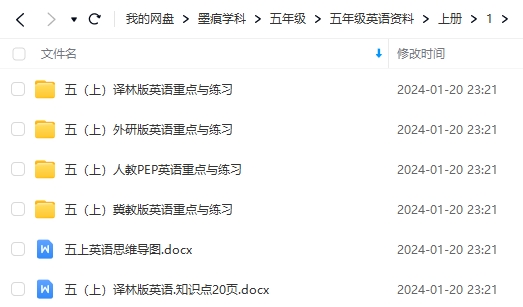 图片[6]-五年级英语资料