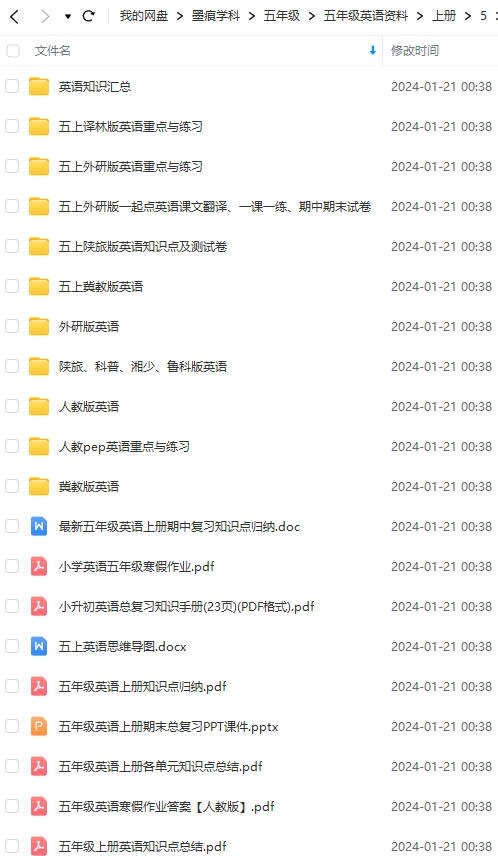 图片[10]-五年级英语资料