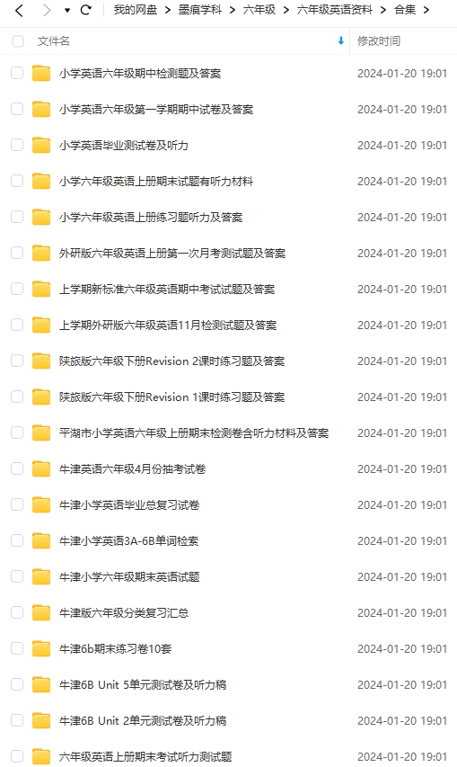 图片[3]-六年级英语资料